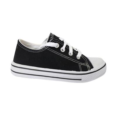 China Quick-drying PVC outsole canvas injection upper material canvas shoes for kid for sale