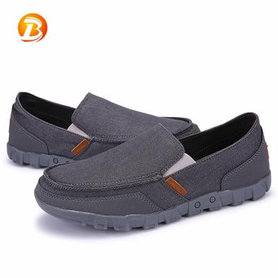 China Cushioning Spring Summer Custom Mens Fashion Black Canvas Shoes For Men Casual Shoes for sale