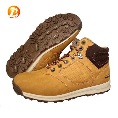 China Other Cheap And Fashionable PU Brown High Top Outdoor Sports Shoes Winter Lightweight Shoes Can Be Customized for sale