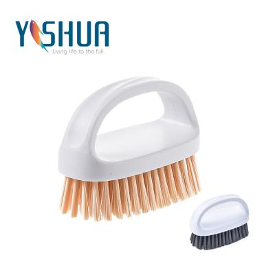 China Household Sustainable Durable Plastic Hand Tool Cleaning Brush Laundry Brush Clothes Washing Cleaning Brush for sale