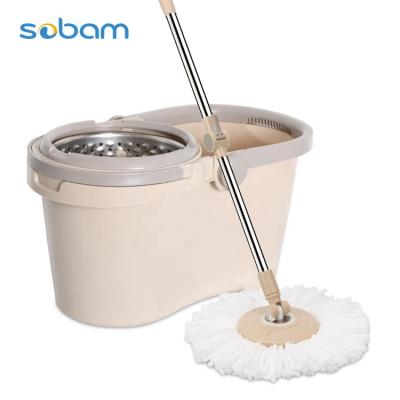 China Viable Newcomer Household High Quality Easy Cleaning Dust Broom,Wholesale Rotate Smart Broom Hook Broom for sale