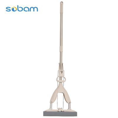 China Factory Sustainable Supply Easy To Clean PVA Telescopic Broom Made In China for sale