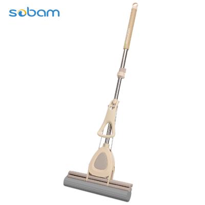 China Sustainable Household Professional Water Squeeze PVA Mop , Life Magic Easy Cleaning Mop For Many Use for sale