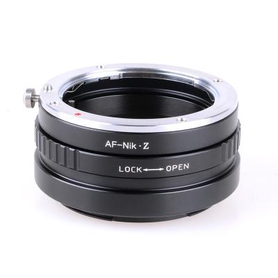 China Aluminum+Brass For Sony Alpha Minolta AF mA Ring Mount Camera Adapter For Nikon Z6 For Nikon Z7 for sale