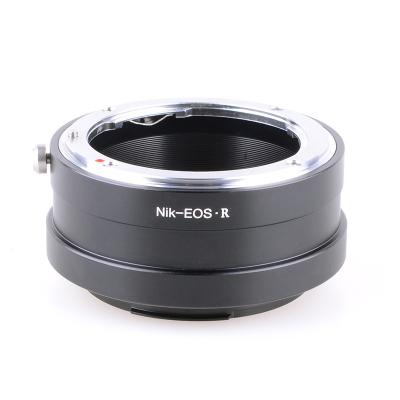 China Aluminum Lens Adapter Ring Lens Mount Adapter For NIK Lens To For Full R View E-F Camera for sale