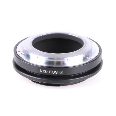 China Aluminum Lens Adapter Ring Lens Mount Adapter For NIK S Lens To For R Full View E-F Camera for sale