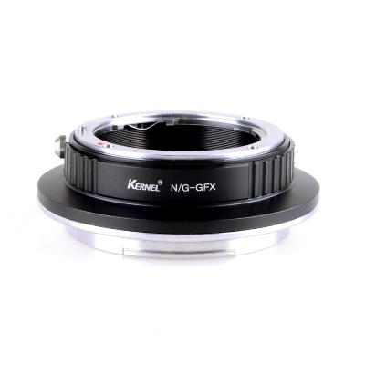 China Aluminum Alloy Lens Adapter Ring for NG-GFX Adapter for NIK/G Mount Lens for GFX Medium Format Camera for sale