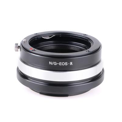 China Aluminum Lens Adapter Ring Lens Mount Adapter For NIK G Lens To For R Full View E-F Camera for sale