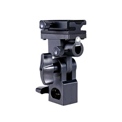 China Plastic Core Speedlight Lamp Holder Umbrella Tripod Mount Adapter Tripod Holder Lamp Holder Accessories for sale