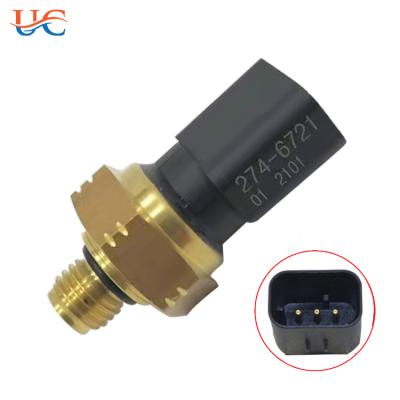 China Diesel Engine Common Rail System Engine Sensor 274-6721 Truck CA2746721 Sensor Oil Pressure Sensor 2746721 For Caterpillar C6.4 320D Excavator for sale