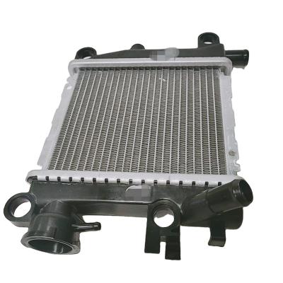 China Aluminum Engine Cooling System 130*148*16mm Motorcycle Radiator Customization for sale