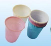 China Colorful 5 Oz Disposable Plastic Cups , Dental Plastic Cups for sale