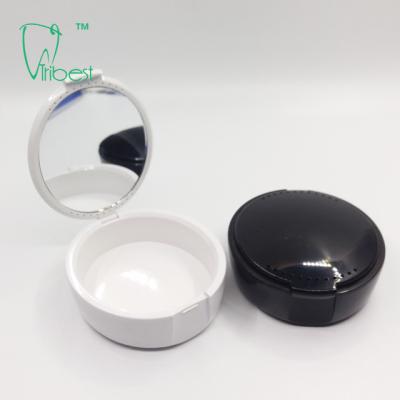 China Dental Clinic Use Disposable Plastic Denture Case With Lens for sale