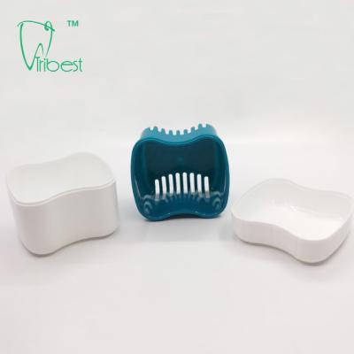 China Semicircular Colorful Plastic Orthodontic Retainer Case for sale