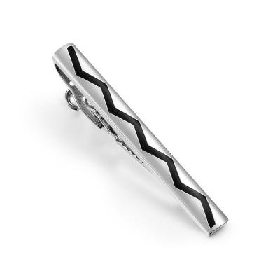 China Classic Tie Clip Manufacturer Supplier Customized Logo Metal Mens Tie Clip For Suit for sale