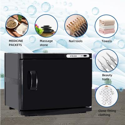 China Cabinet Heater Professional Hot Towel Warmer Towel Heater Touch Control Waterproof Portable with Modern UV Sterlizer for sale