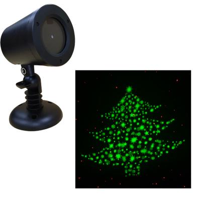 China Christmas Outdoor Decoration RG Holiday Outdoor Laser Projector With Santa Animated for sale