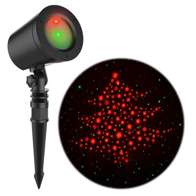 China Outdoor Holiday Decoration Twinkle Star With Animated Colorful Outdoor Christmas Laser en venta