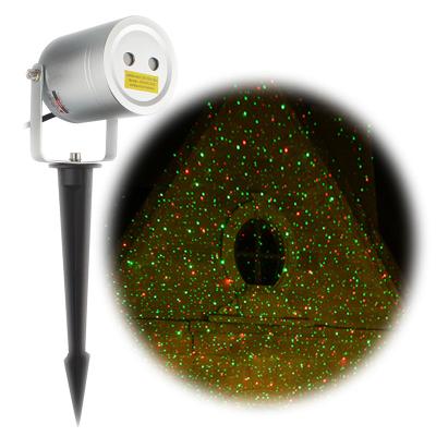 China Holiday Decoration Red And Green Wireless Control Laser Christmas Light Moving Outdoor Star Projector for sale