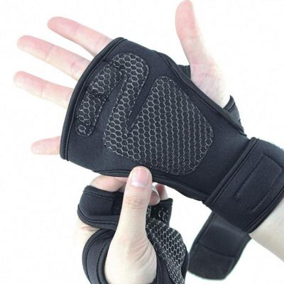 China New Arrival Portable Sports Half-Finger Can Be Customized Silicone S/M/L/XL Non-Slip Palm Protector Wrist Protector For Adults for sale