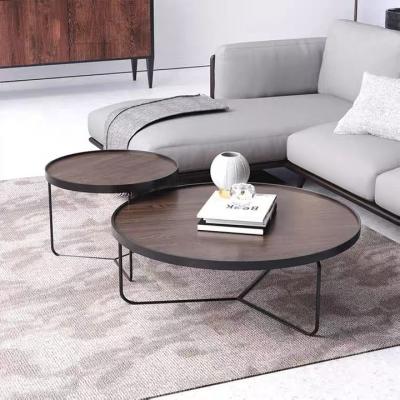 China Nesting Adjustable Cheap Decorative Table Modern Living Room Coffee Table (Other) Side Table 3 Pieces Sets Frame Light And Durable for sale