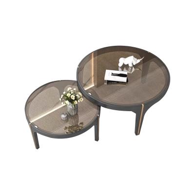 China Durable Modern Contracted Tea Table Combines Italian Family Living Room Furniture Light Luxury Small Coffee Table for sale