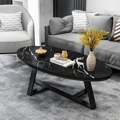 China (Other)Wholesale adjustable Nordic minimalist living room negotiation marble coffee table coffee table marble top for sale