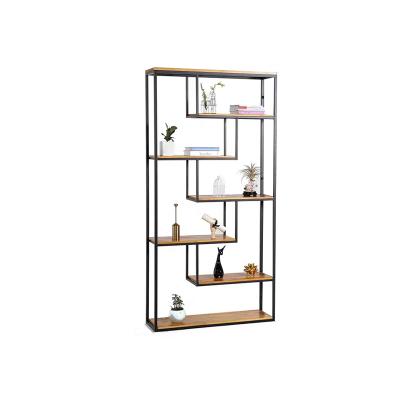 China Modern Modern Stainless Steel Bookcase Shelf for sale