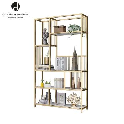 China Modern Simple Design Durable French Style Stainless Steel Wooden Shelf SJ-F for sale