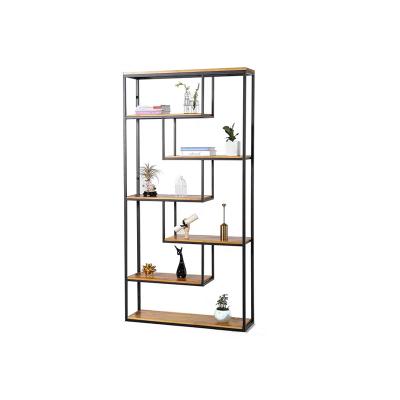 China New Modern Design Custom Metal 5 Layers Bedroom Organizer Shop Books Clothes Plants Storage Cabinet Aluminum Display Rack for sale