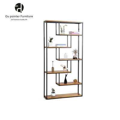 China Convertible modern book display/shelves with the simple design for sale