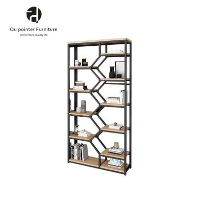 China Durable Simple Living Room Bookcase French Rack Desk Display Storage Bookcase for sale