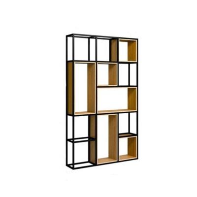 China Modern Simple Simple Bookcases Bookcases Easy Storage Solid Wood Library Furniture for sale