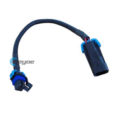 China Automotive GM Black Square Connector 4 24 Pin LS1 Inch O2 Oxygen Sensor Extension Wires Arms for sale