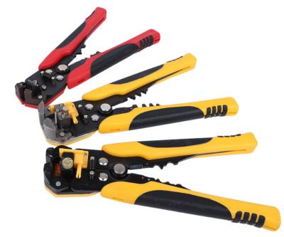 China MULTI FUNCTIONAL Multi Function Self-Adjusting Stripper and Crimper Pliers Self-Adjusting Pliers Wire Stripping Pliers Wire Stripper Pliers for A.W.G. 10-24 for sale