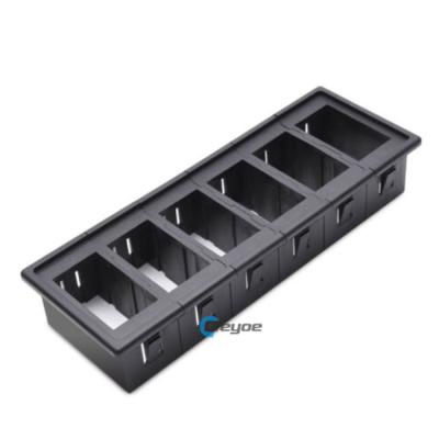 China 6pcs Car Rocker Switch Clip Panel Frame Patrol Rack Housing ARB Carling Style CR0240HP for sale