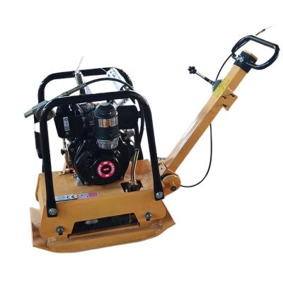 China Hot Sale Manual Construction Plate Compactor 15KN Compactor With Gasoline Engine Vibrating Compactor 90kg By Factory Price for sale