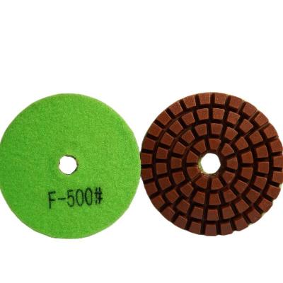 China For Processing Natural Stones In Various Shape Low Price Good Quality Time Money Saving Sharpness Round Diamond Hybrid Resin Pads for sale