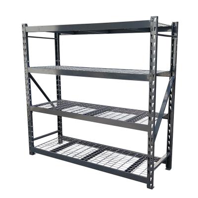 China Cool Rolling Stainless Steel Storage Shelves Adjustable Layer Height for sale