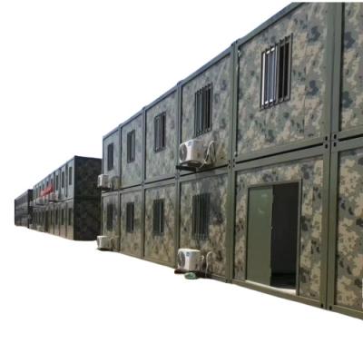 China Modern Military Container Barracks Easy Transportation  Mobility Te koop