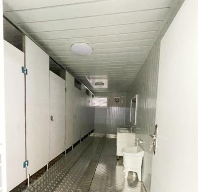 China Prefab Detachable Container House Moveable Toilet Easy Transportation Deployment for sale