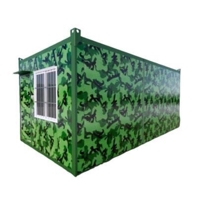 China Modular Design Container Barracks Quick Assembly For Military Camp Environmental Friendliness Te koop