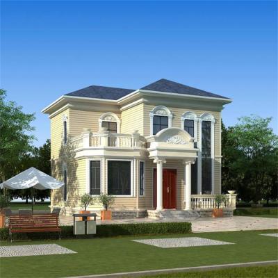 China Prefab Light Steel Structure House , Prefabricated Modular Home Contain Frames for sale