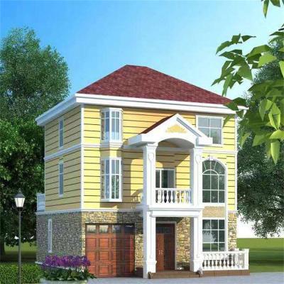 China Light Steel Structure Prefabricated Luxury Villa Two Story Prefab House for sale