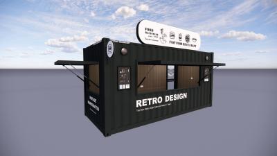 China Store Modified Shipping Container Highly Flexible Quick Assembly for sale