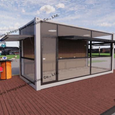 China Modern Sustainable Prefabricated Modular House for Outdoor Party Team Building Area for sale