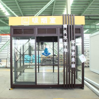 Chine Container de transport modifié La solution idéale pour les fumeurs dans les lieux publics bien ventilés à vendre