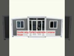 Double-wing Prefab Expandable Container House