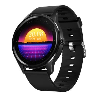 China Playback Dt55 MP3 Smart Watch 1.28 Inch Round Full Touch Screen Smart Wristband For Exercise IOS Android Pedometer Fitness Sport Smartwatch for sale