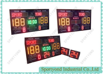 China Draadloos Elektronisch Basketbalscorebord Te koop